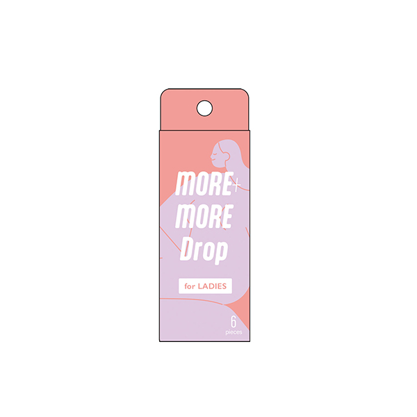 MORE+MORE Drop モアモアドロップ フォーレディース(女性用6包入)